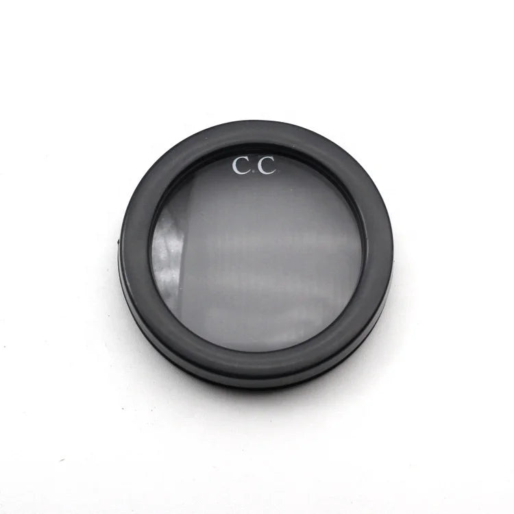 Wholesale Clothing Decorative Glasses Printed CP Circular Decorative Glasses Women's Shoes Decorative Glasses