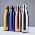 Eco Friendly Whole Sales 500ml 750ml 1000ml Spray Paint Double Wall Stainless Steel Water Bottle