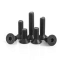 100pcs/Bag M2 M2.5 M3 M4 M5 M6 M8 M10 Carbon Steel Hex Socket Countersunk Flat Head Cap Screw DIN7991 Bolts
