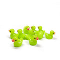 3D Mini Cute Yellow Duck 100pcs Miniature Resin Craft Decorative Garden Ornament Car Interior Popular Decoration Toy Accessory