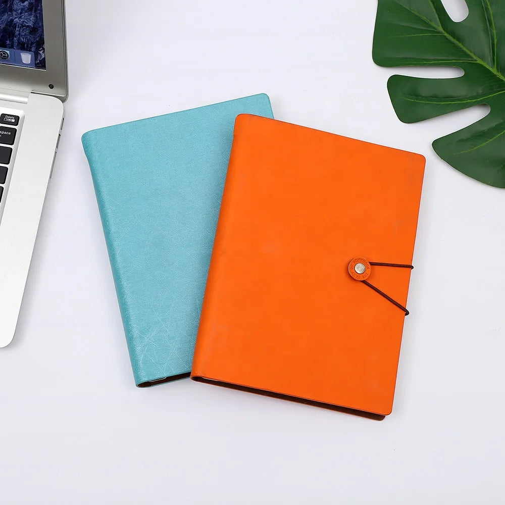 Quality Guaranteed Custom A5 B5 A4 Notebook 80 Sheets Planning Diaries with Free Arrival Choice of Leather or Fabric Cover