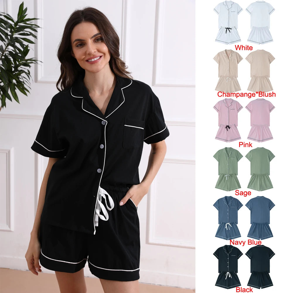 FUNG 6056 Bridesmaid Pj Set for Pajamas Women Pajamas Set Pyjamas Plus Pajamas