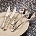 Bulk Wholesale Modern High End Heavy Duty 304 Stainless Steel Catering Wedding Hotel Party Flatware Set