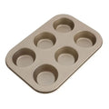 Hot Selling Safe Muffin Pan 6 Cups Cake Mould in Cake Tools for Baking