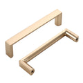 Modern Minimalist Golden Zinc Alloy Furniture Handles Adjustable Drawer Knobs for Kitchen Cabinets Dresser Bedroom Wardrobes