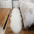 100% Acrylic Man-made Faux Sheepskin Fur Rug Double Pelt 60x180cm Fake Fur Rug and Carpet