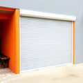 OEM/ODM Customized Modern Design Automatic Roll-Up Single Tempered Glass Aluminum Garage Door Windproof Feature for Villas