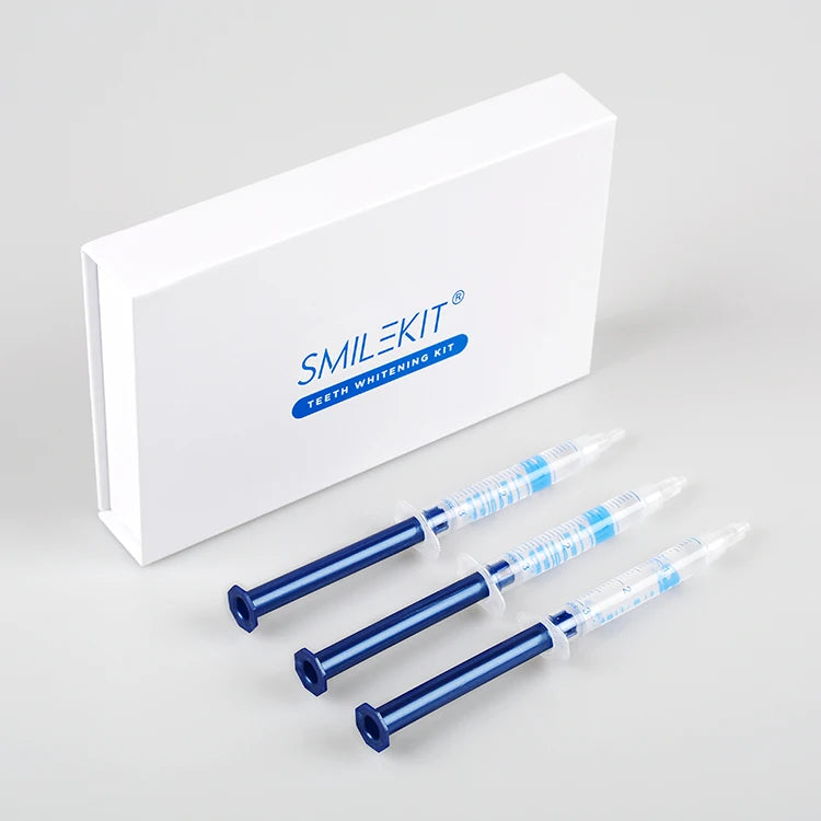 Smilekit Beautiful Smile 25% Carbamide Peroxide Bleaching Teeth Whitening Gel