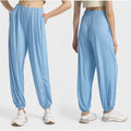 Coolness Original Yarn Sun protection Pants Women High Waist Drape Feeling Quality Outdoor Sweatpants Women's Casual Yoga Pants
