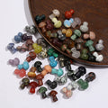 Wholesale Natural Gemstone Mushroom Crystal Carving Craft Stone Healing Decoration Crystal Mushroom