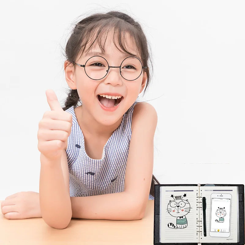 Smart Writing Stylus Pen Digital Drawing Pads With A5 Notebook Portable Electronic Tablet Set Work Learning AI Smart Pen