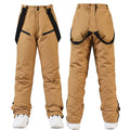 Men's Women's Heated Skiing Cargo Pants Winter Outdoor Sports Warm Windproof Snowboard Pants XL/XXL Size Waterproof Polyester