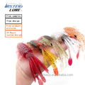 MISTER LURE 60g Fishing Lures Saltwater Squid Bait Fish Metal Jig Sea Fishing Soft Squid Lure Bait