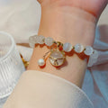 New Fashion Opal Stone Lucky Cat's Eye Bracelet Fishtail Star Nice Bangle Moon Transfer Opal Stone Bracelet for Men