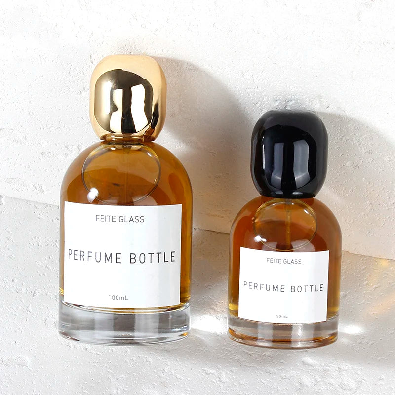 New Design Upscale 30ml 50ml 100ml Round Glass Empty Perfume Bottle Perfume Spray Unique Perfume Bottle