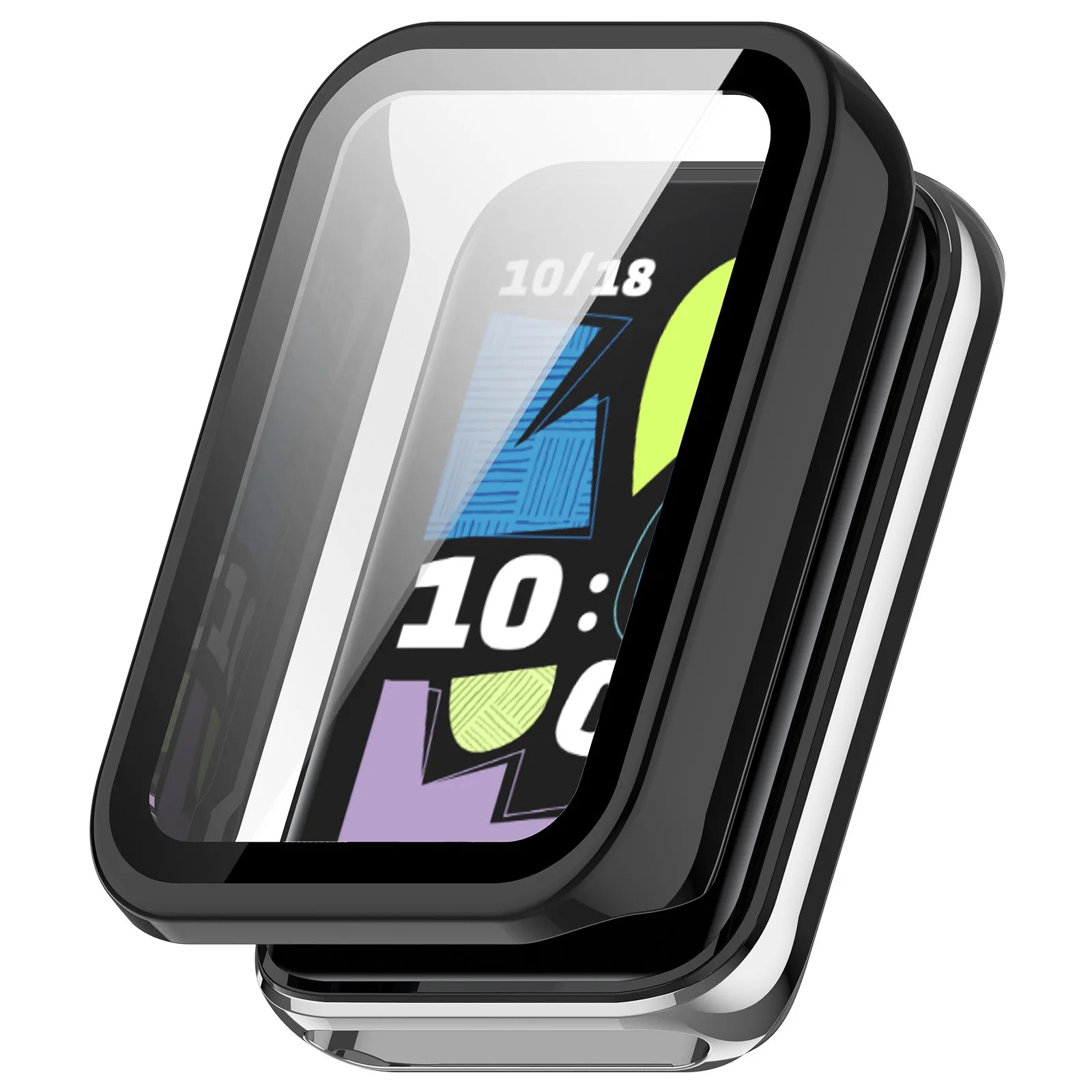 New Design 2025 Clear Waterproof Watch Case for Huawei Honor Band 10  Luxury PC +Glass Full Cover for Honor Band 10 Case