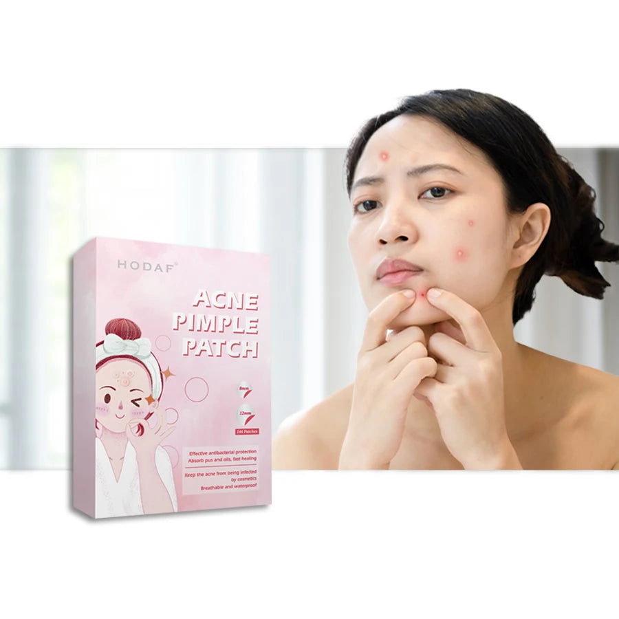 Skin Patches 10mm OEM Hydrocolloid Weed Pimple Acne Patch Private Label Korean Care  for Acne