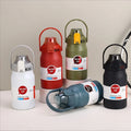 Water Bottle Supplier Near Me 316 Stainless Steel Outdoor Cute Direct Drink Flip Lid Vacuum Portable Insulated Kid with Handle