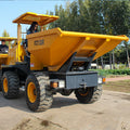 Factory Outlet 3000kg Diesel Electric Mini Wheeled 4x4 Dumper Small Crawler Dump Truck for Concrete Wheel Loader Core Engine