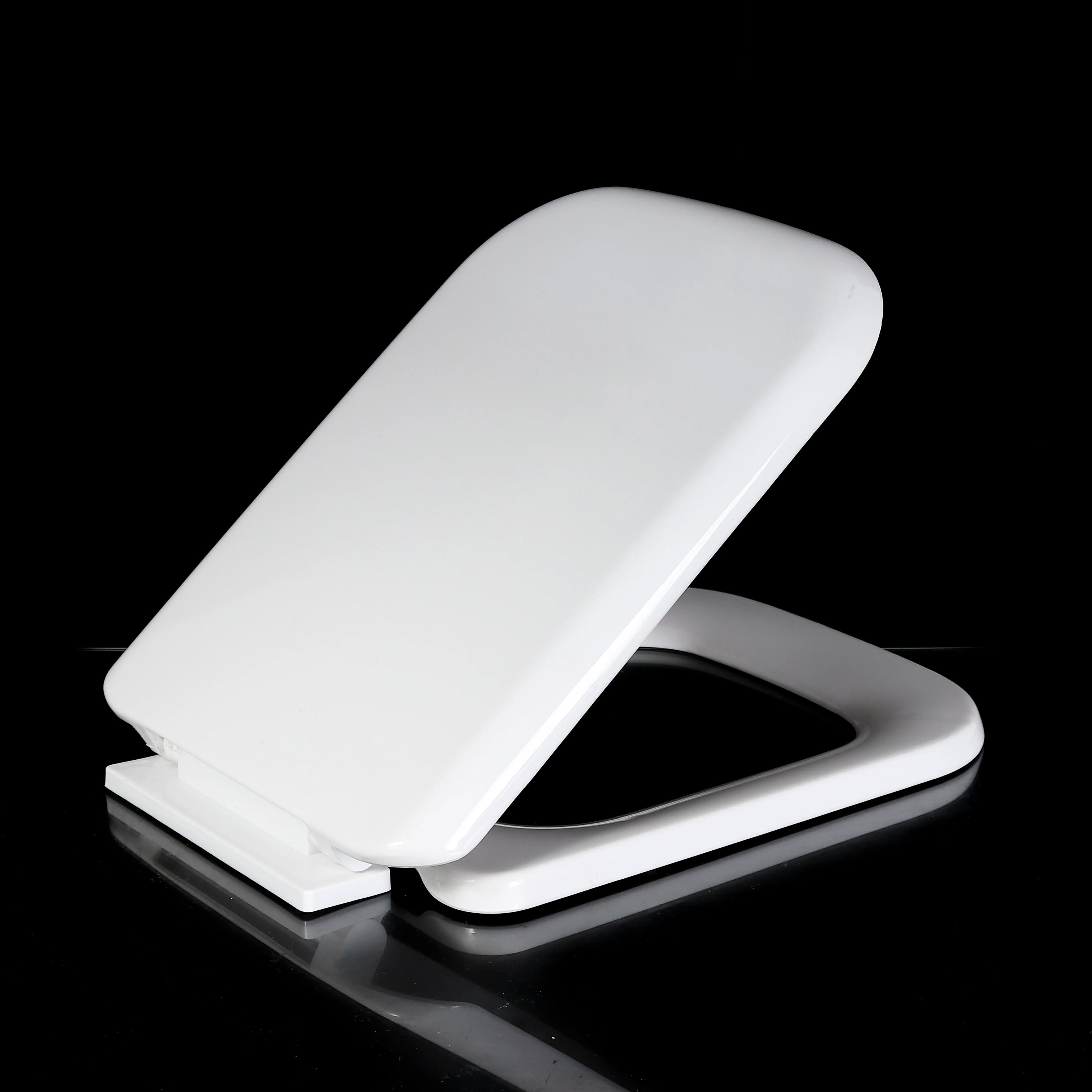 Economical Competitive Price square Design WC Toilet Seat Cover Soft Close Cover Toilet Seat Lids