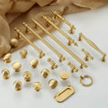 Hot Sale Furniture Cupboard Closet Wardrobe Drawer Kitchen Cabinet Solid Brass Handle Knobs