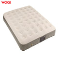 WOQI Hot Selling Wholesale Pillow Less Two Person Inflatable High Air Cushion Camping Travel Guest Hotel Inflatable Bed