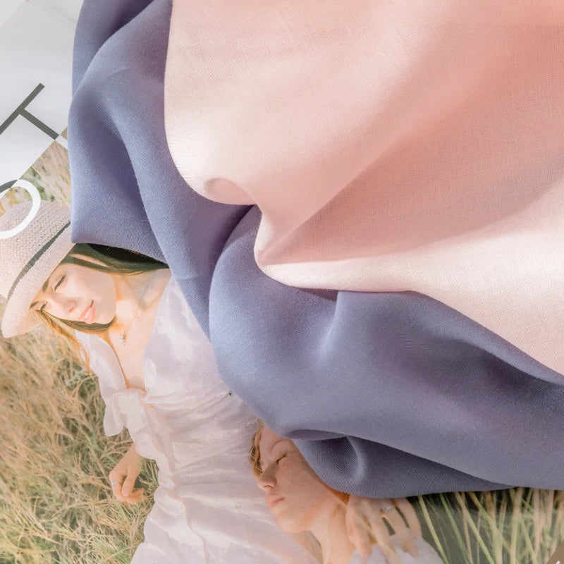 Wholesale Lyocell Fabric Plain Color Spring and Summer Thin Clothing and Sunscreen Fabrics for Clothing