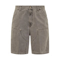 ZY Street Style Vintage Washed Solid Jean Shorts Grey Casual Slim Shorts Custom Jorts for Men Knee Length Men's Denim Shorts