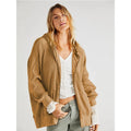 Women's Casual Custom Zipper Hoodie Coat Winter for Outdoor Home Wear Sublimation Long Sleeves Women Hoodie