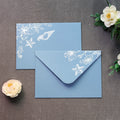 Custom Printable Wedding Vellum Wrap and Envelope Liner for 5x7 Luxury Wedding Invitations