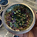Wholesale Natural Fancy Bismuth Bowl Mineral Ore Bismuth Crystals for Feng Shui Home Decoration