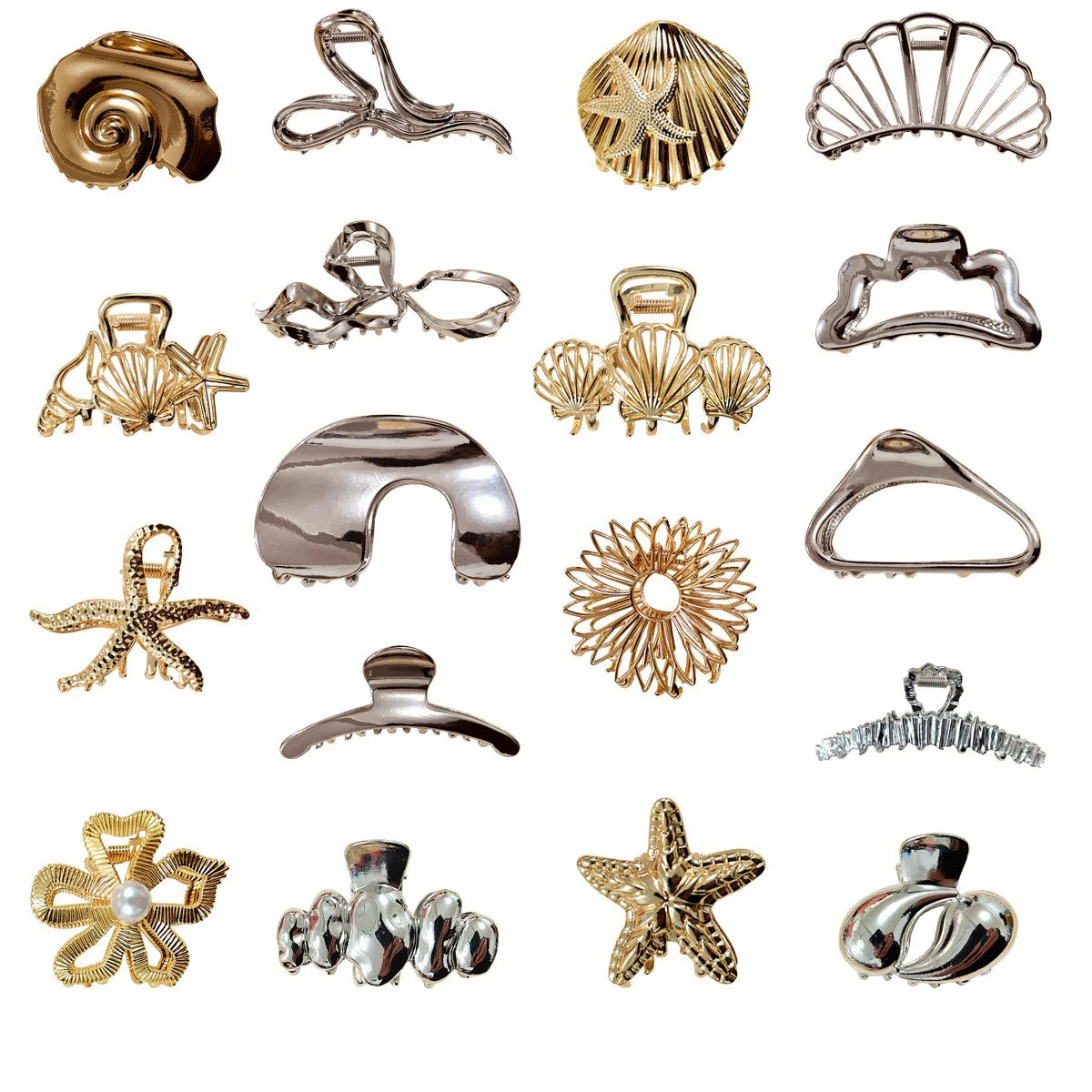 Wholesale 80+ Style Metal Hair Claws Fashion Cute Butterfly Hair Claws Personalization Custom Large Hair Claws for Women
