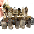 Wholesale Natural Smokey Quartz Tower Brown Quartz Crystal Smokey Meditation Quartz Crystal Point