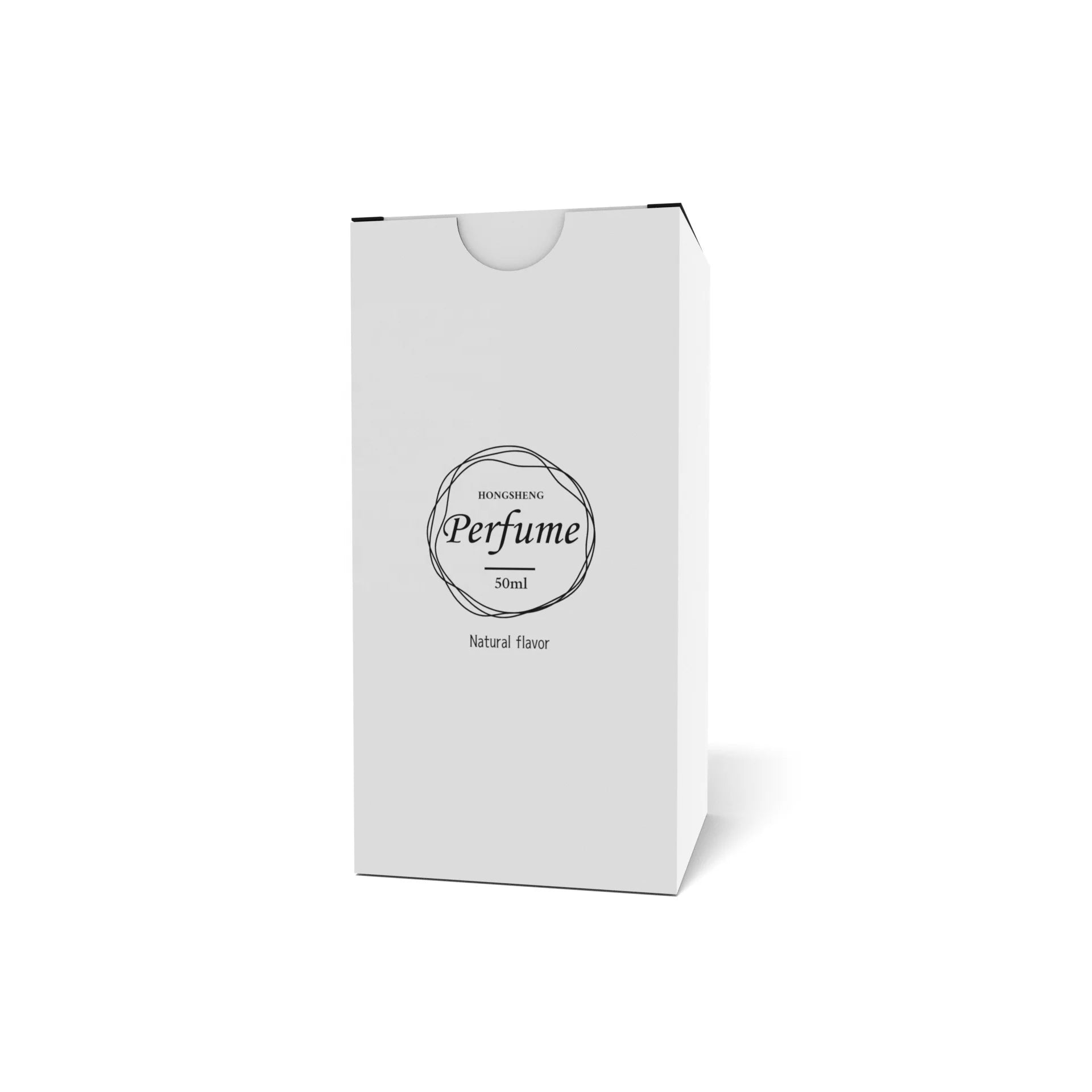 Custom Design Reverse Tuck Style Cosmetic Gift Box Packaging for Perfume Face Cream Nail Polish Oil Eye Cream Recyclable SBS