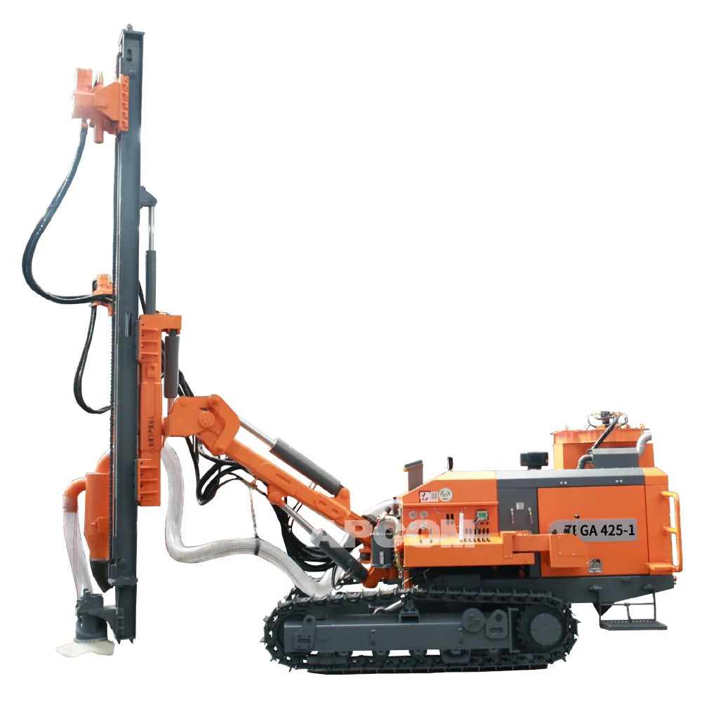 Mine Borehole Equipment Portable Drilling Rig Rock Diamond Rotary Head ZEGA 425 VIALVV Blasting Mining Drill Rig DrillingRig