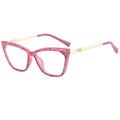 Hot Sale New Retro Anti Blue Light Optical Glasses Eyeglasses Frame Custom Cat Eye Blue Light Blocking Glasses