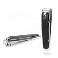 Hongstars Nail Cutter Carbon Steel Black Small Portable Finger Nail Clipper With File