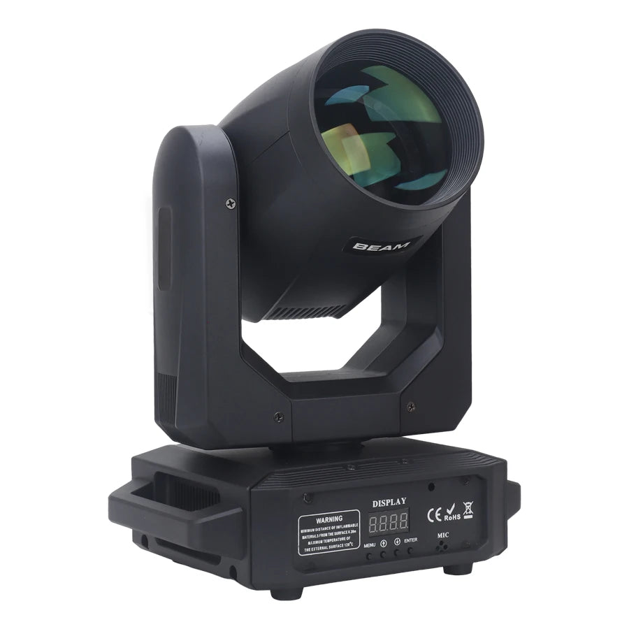 Dj Equipment 200W Gobo Spot Led Beam Moving Head Lights with Rainbow Effect