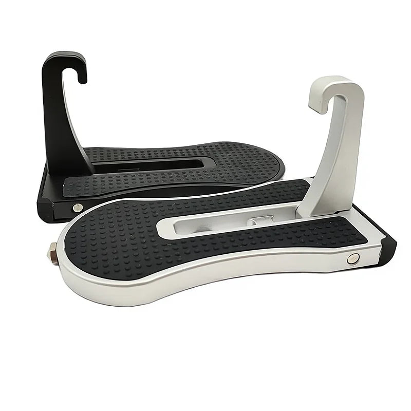 Multi-Functional Aluminum Alloy Folding Portable  Pedal Mini Auxiliary Foot Pedal Safety Hammer  Car Door Step