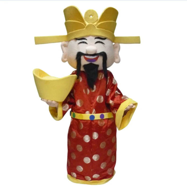 Hola  Happy God of Fortune Mascot Costumes Adult