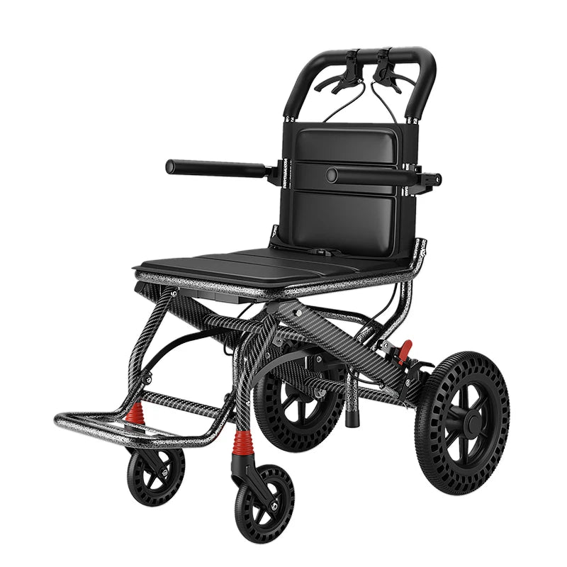 Factory Outlet Lightweight Manual Wheelchair Foldable And Cheap Class I Instrument Portable For Disabilities Physical Therapy