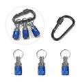 New SDS Shank Keychain Socket Joint Rod Mountaineering Buckle Knurled Socket Joint Rod Extension 1/4 Batch Head Quick Change