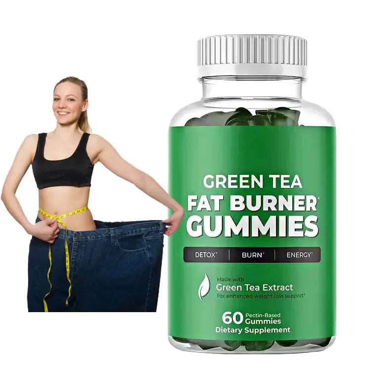 Bencaohong OEM Energy Support Plant Extract Natural Green Tea Fat Burner Gut Health Tummy Gummy Candy for Adult MegaBDM