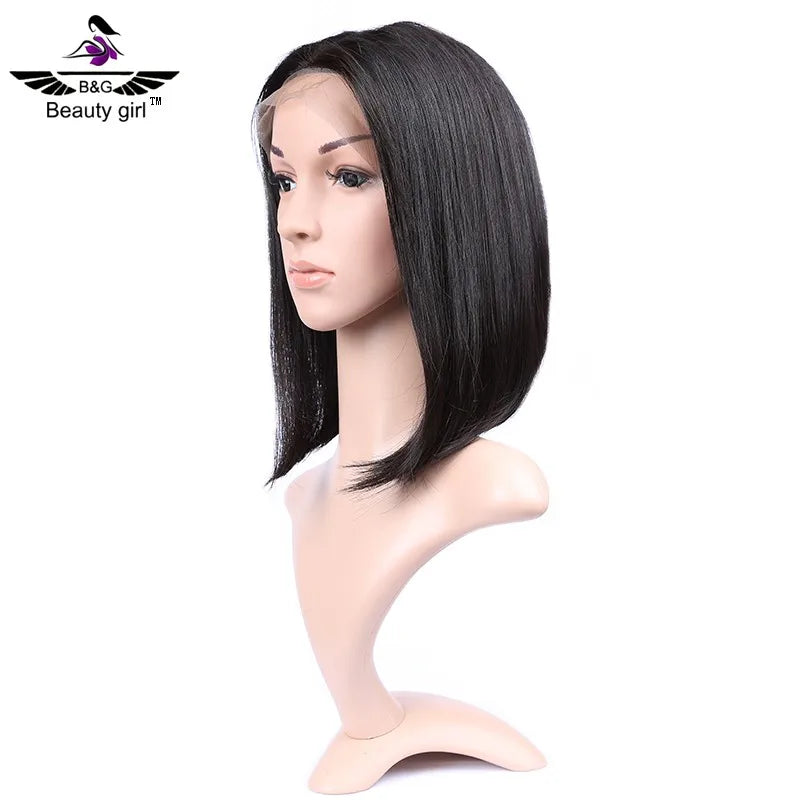 Beauty Girl Mches Naturelle Avec Lace Frontal Virgin Remy Human Hair Lace Front Wig 100% Turkish Remy Hair Wig