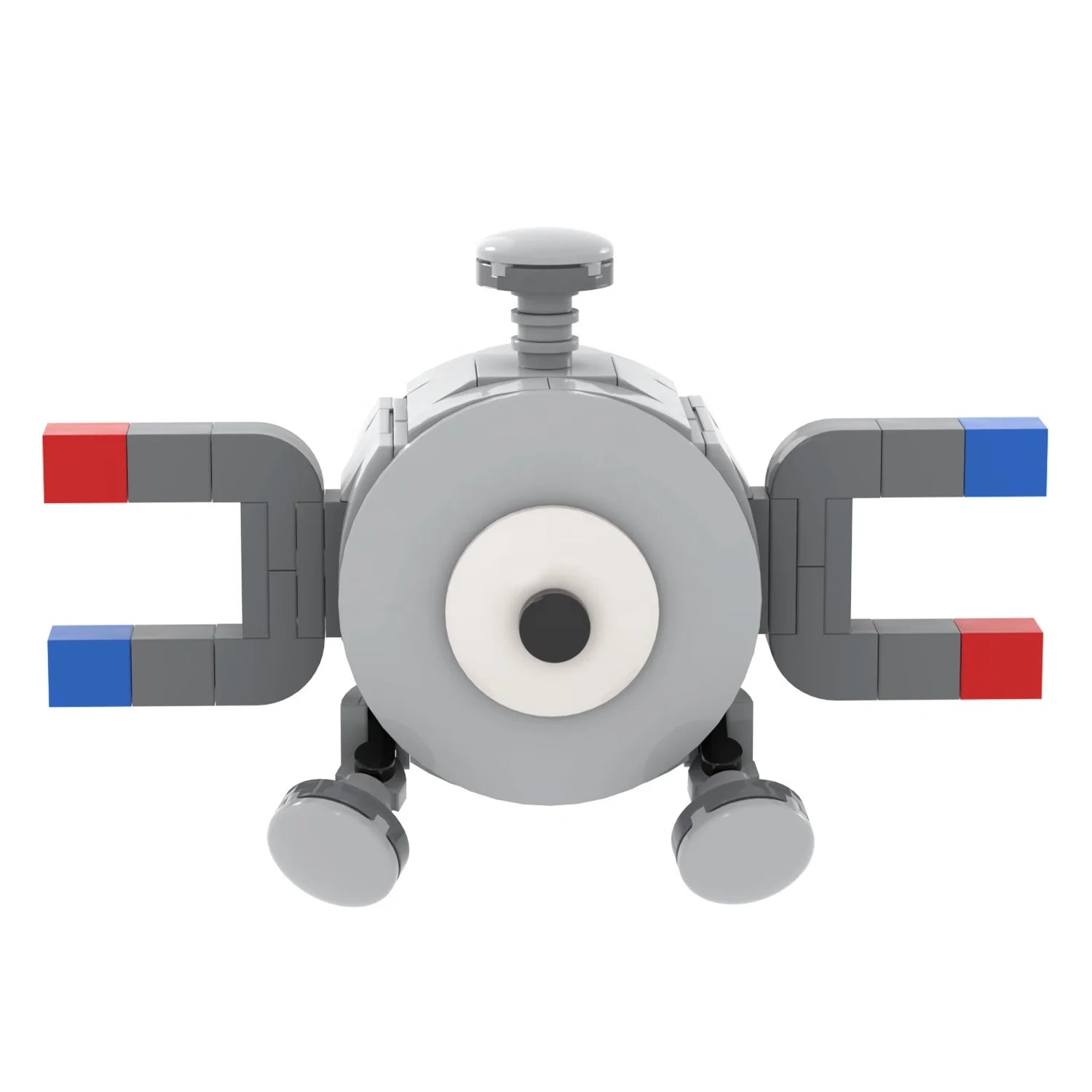 MOC1111 MOC Bricks Magnemite Poke  Moon WM Blocks Bender Bending Rodriguez Figures Game Role Video