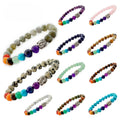 Huiying New Hot Sale Clear Quartz Beads Bracelet Loose Stone Beads Necklace Natural Stone Bracelets Jewelry