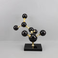 Creative Geometric Crystal Molecule Ball Ornament Modern Simple TV Cabinet Decoration Crafts
