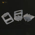200pcs 1.0mm 1/32 Plastic Spacer Clips Tile Leveling Clips Leveling System Spacer
