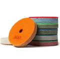 PEX 125mm Sponge Diamond Polishing Pads 5 Inch Buff Disc for Marble Artificial Stone Sandstone Floor Wet Cleaning Tool