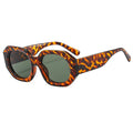 New Fashion Trend Men Quality Pc Polygon Sunglasses Designer Premium Custom Women Anti Uv Luxury Round Frame Shades Sunglasses